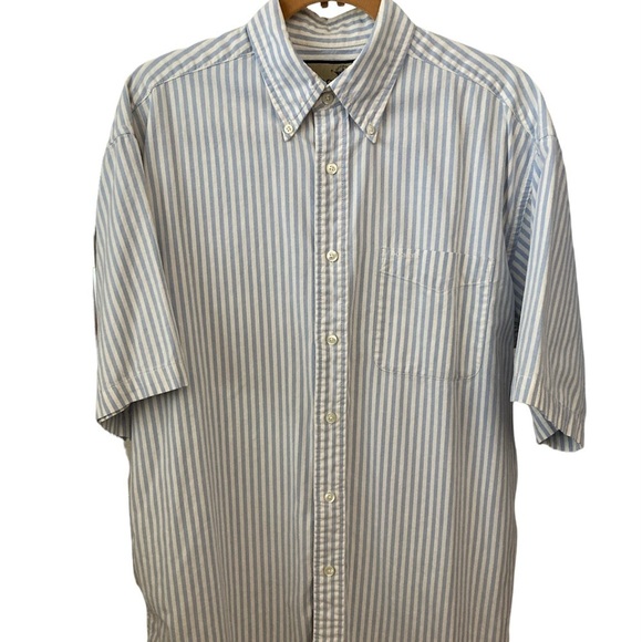 Men’s Dockers Button Down Short Sleeves Shirt Medium - Picture 7 of 8